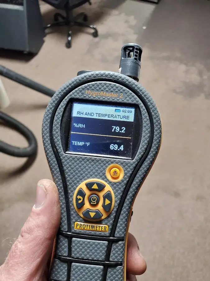 Moisture meter humidity assessment for Mold Remediation & Removal in Largo